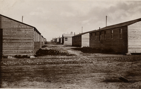 Huts at Rugeley camp